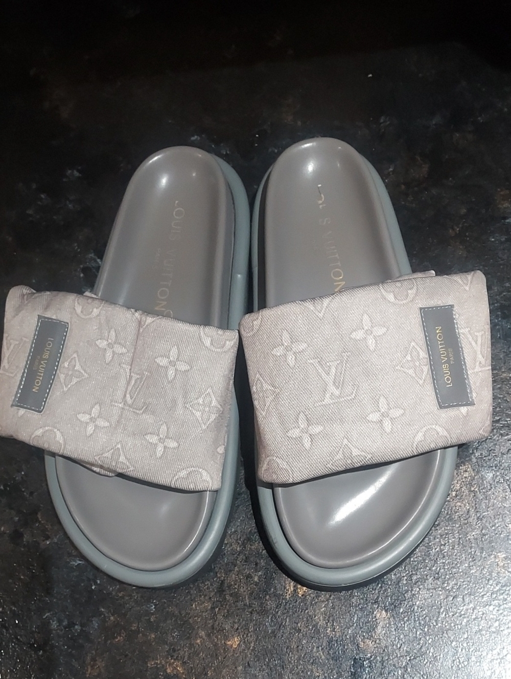 Women's Look Alike Louis Vuitton Pool Pillow Mules